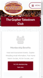 Mobile Screenshot of gophertakedownclub.com